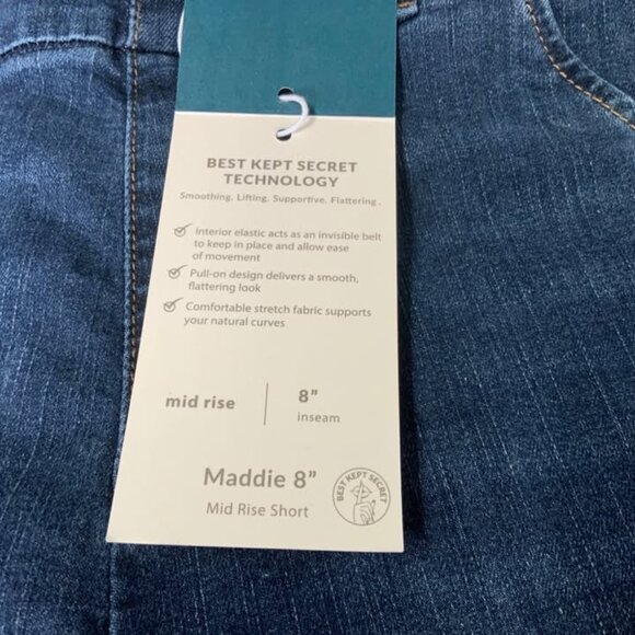 NWT Women’s Pull On Jag Jean Shorts Sz 8 - Picture 8 of 8